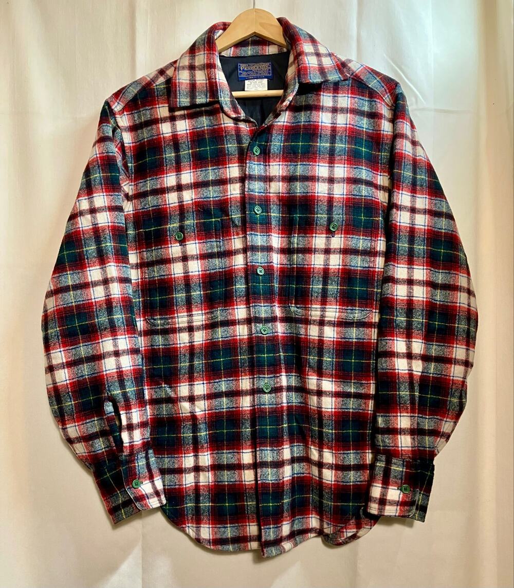 Pendelton Red & Green Flannel Mens *NO SIZE*